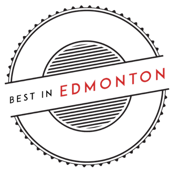 Best in Edmonton logo: Trust Home Comfort AC, HVAC, and furnace contractors