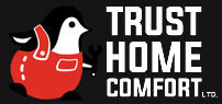 Logo for Trust Home Comfort duct cleaning services, St. Albert