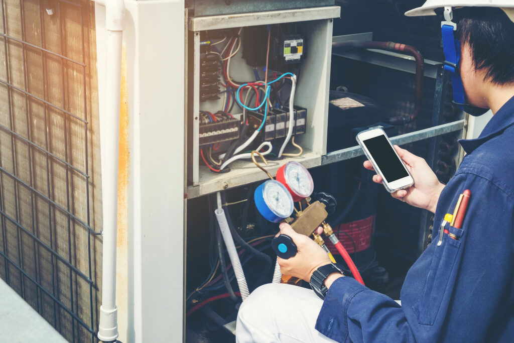 Maintenance services for HVAC systems and heat pumps in Edmonton